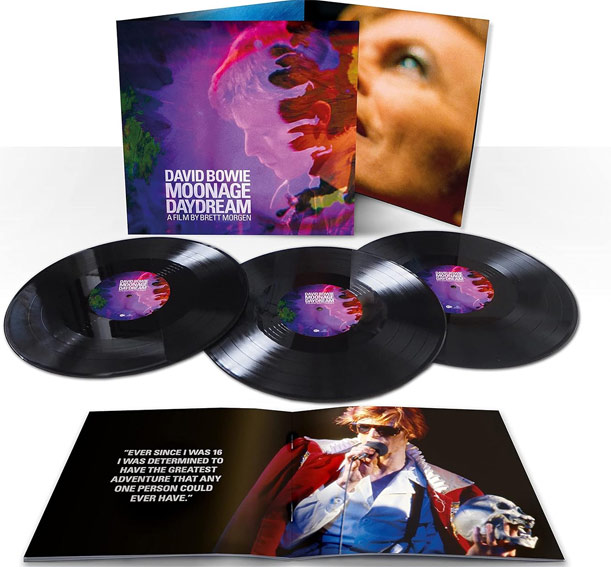 Moonage daydream ost soundtrack bowie 3LP edition vinyl