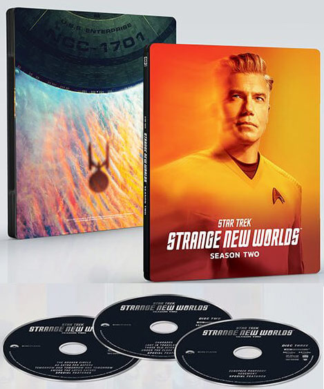 Star Trek Strange New Worlds Saison 2 Bluray 4K Ultra HD edition steelbook
