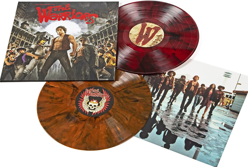 The Warriors ost soundtrack bande originale 2LP vinyl edition collector limitee