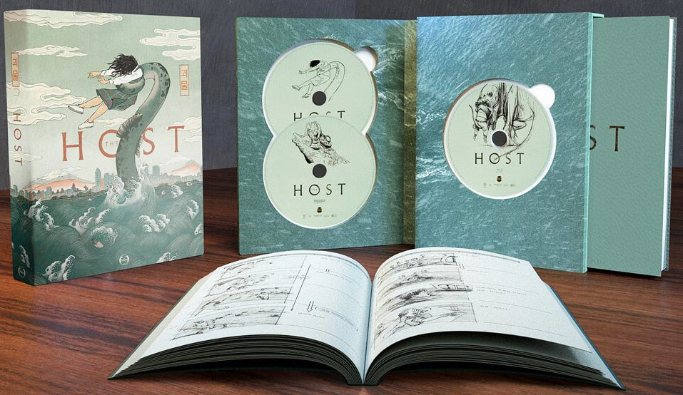 The host coffret collector bluray 4k ultra hd storyboard
