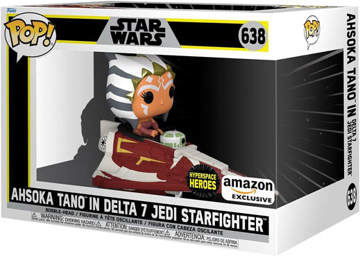 Jedi starfighter ahsoka star wars figurine funko pop