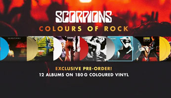 0 hard rock scorpions vinyl lp colore