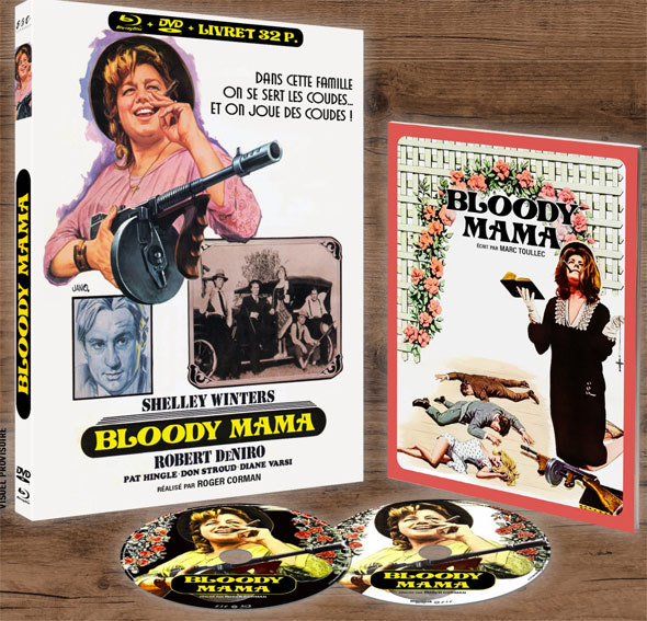 Bloody mama edition collector bluray dvd gangster de niro