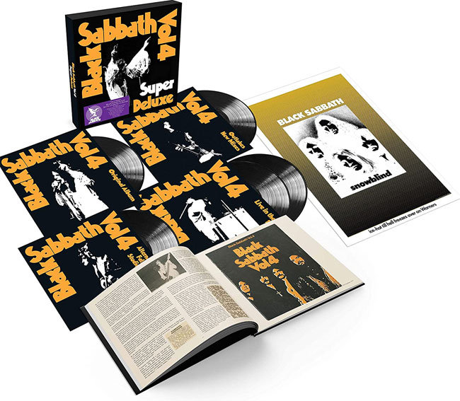 Black Sabbath Vol4 Super Deluxe edition box Vinyle LP