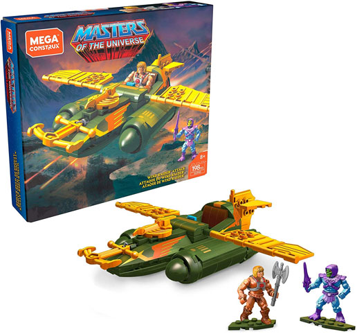 Wind raider mega construx lego musclor figurine collector avion maitre univers masters of universe