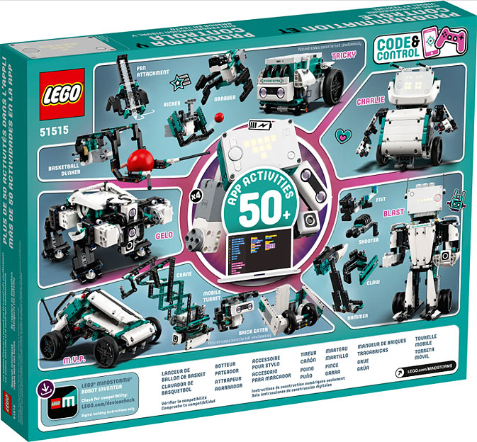 Lego 51515 Robot noel 2020 idee cadeau