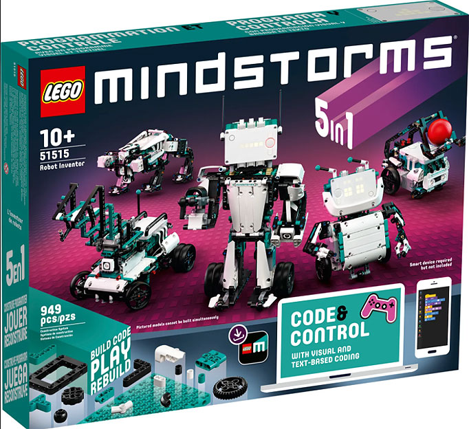 Lego mindstorm 51515 collection robot inventor