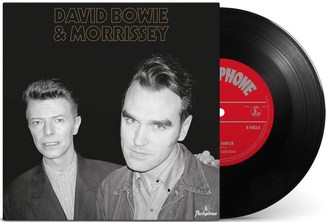 David Bowie Morrissey Cosmic Dancer Vinyle EP maxi