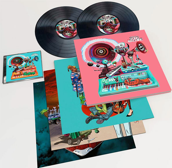Gorillaz nouvel album 2020 song machine season 1 CD Vinyle LP