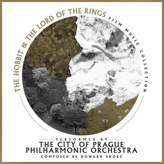 Hobbit lord of the ring Vinyle LP prague philharmonic orchestra