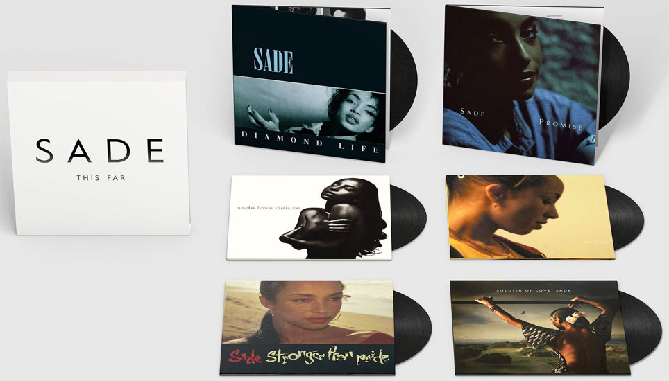 Sade coffret integrale 6 Vinyles LP edition collector 2020