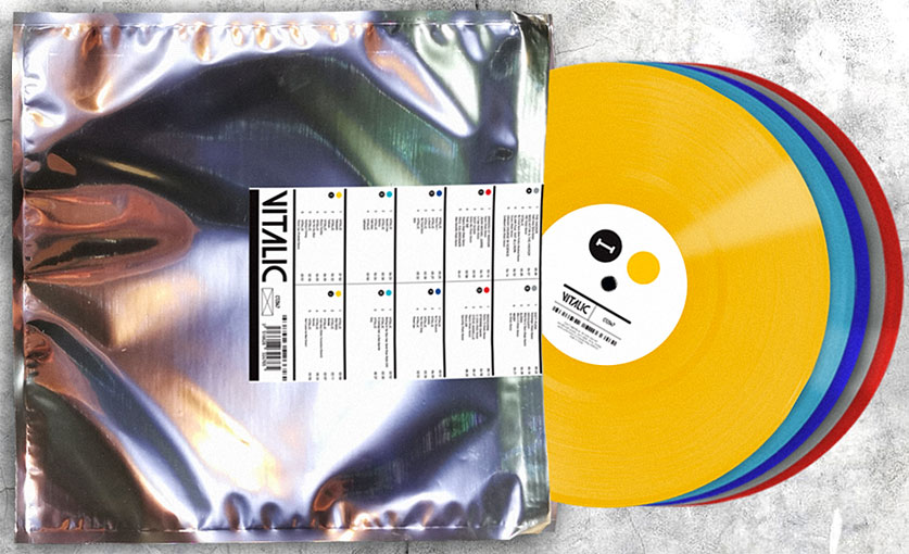 Vitalic coffret collector 20th 5 Vinyle LP Colored anniversary 2020