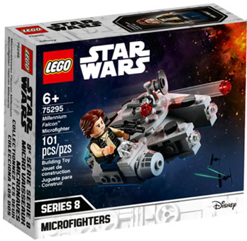 lego star wars 2021 microfighter 75295 faucon millenium falcon