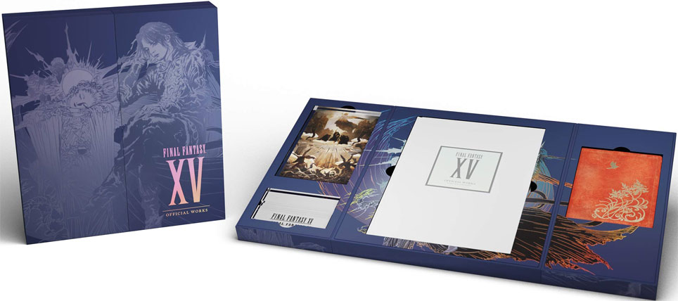 Artbook FF15 FFXV edition collector limitee hardbook