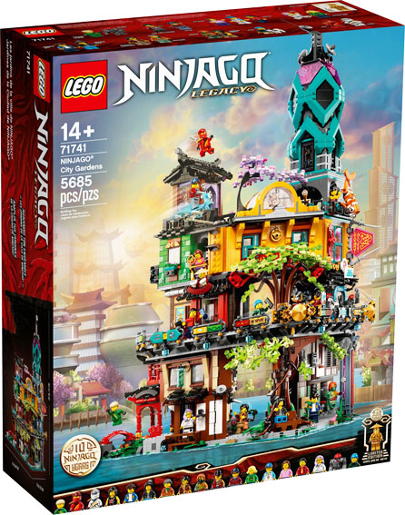 Jardins de la ville Lego Ninjago 71741
