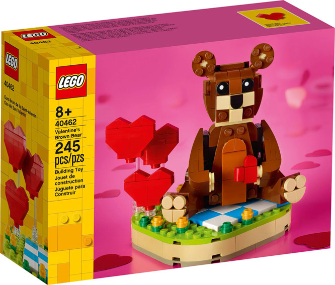 LEGO 40462 Ours saint valentin idee cadeau collection