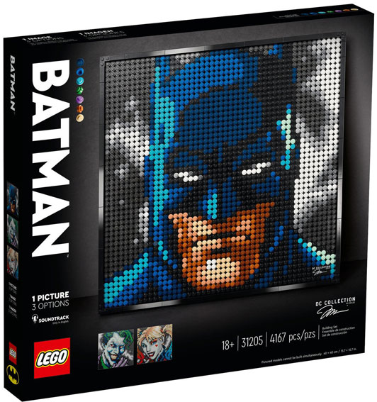 LEGO batman 31205 Jim Lee Collection tableau