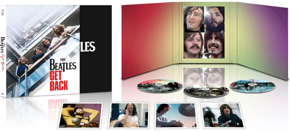 Beatles Get Back coffret Blu ray documentaire peter Jackson