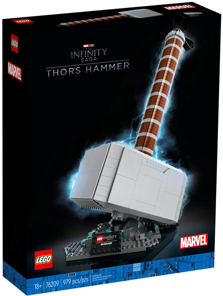 LEGO 76209 marteau Thor Hammer Miolnir