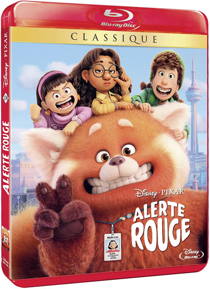Alerte Rouge blury dvd achat disney pixar