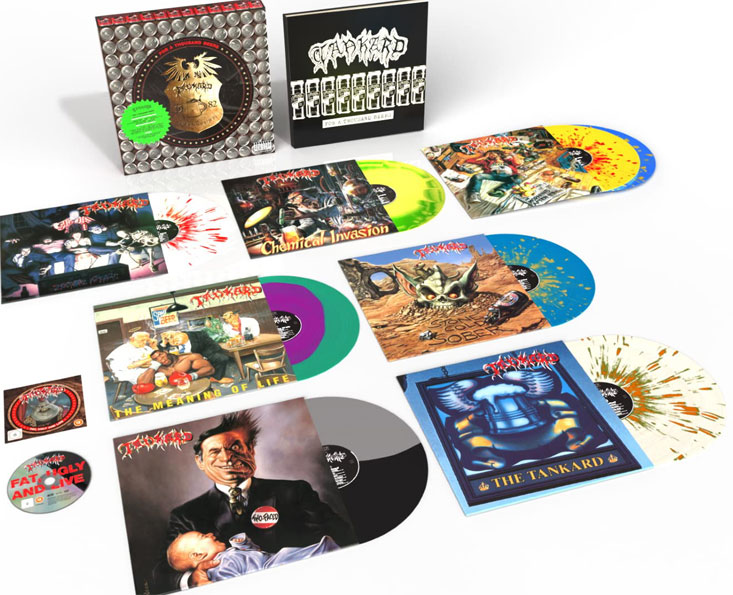 Tankard coffret box collector set vinyl lp cd dvd beers 2022