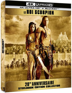 king scorpion steelbook bluray 4k