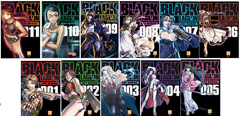manga black lagoon achat precommande edition kaze
