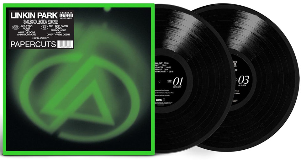 Linkin park Papercuts singles collection double vinyl lp 2LP