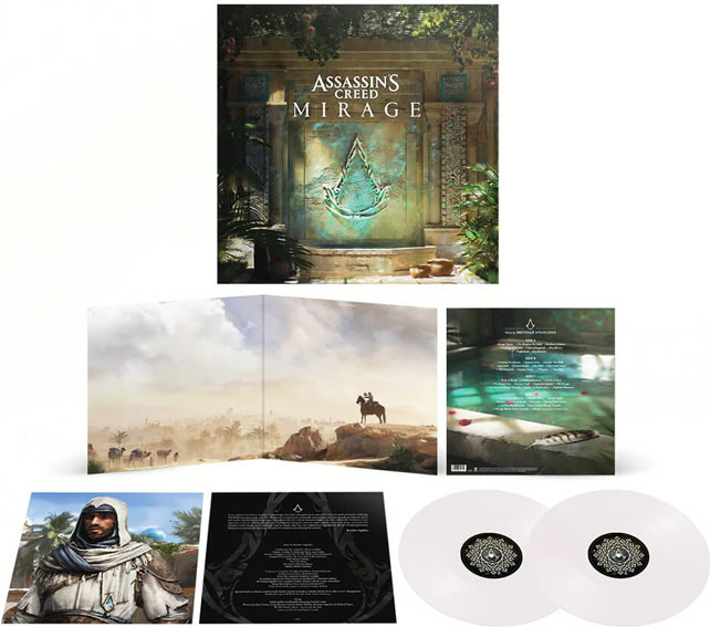 Assassins Creed Mirage ost soundtrack vinyl lp 2lp edition
