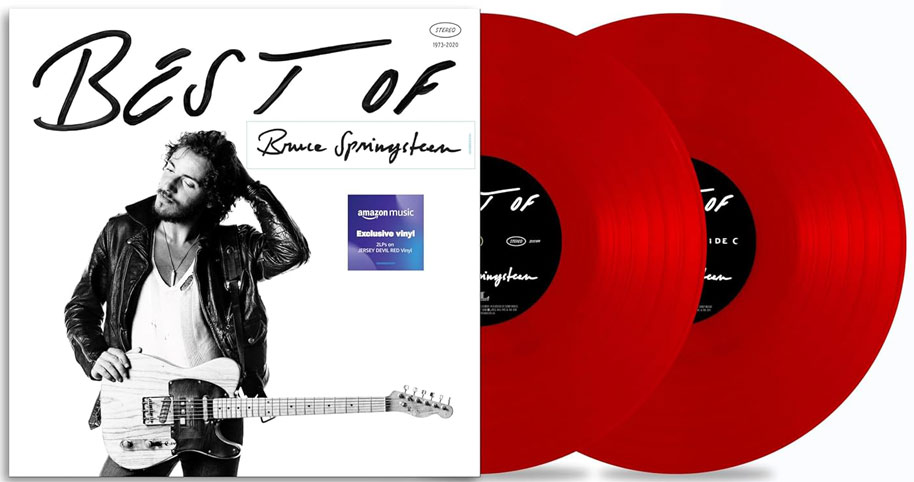 Bruce Springsteen Best of jersey devil Vinyl LP 2LP edition colore collector