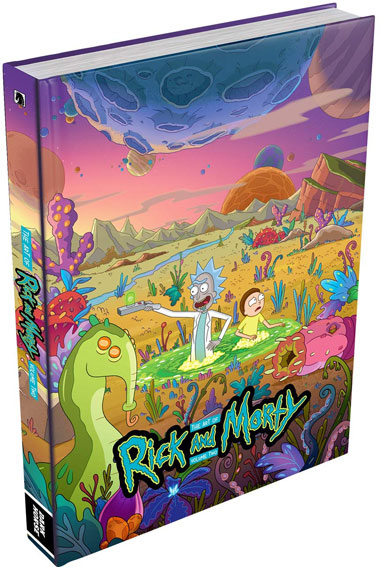 Artbook rick morty volume 2 edition collector deluxe