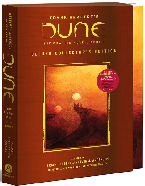 Dune graphic novel edition deluxe collector numerote signe limitee