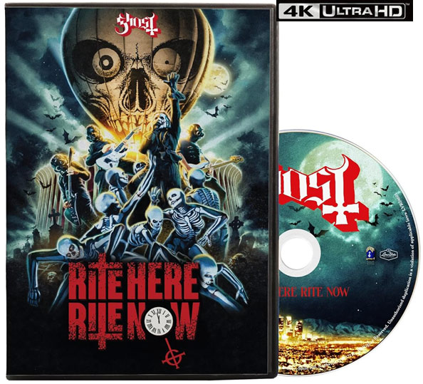 Ghost rite here rite now album bluray 4k ultra hd