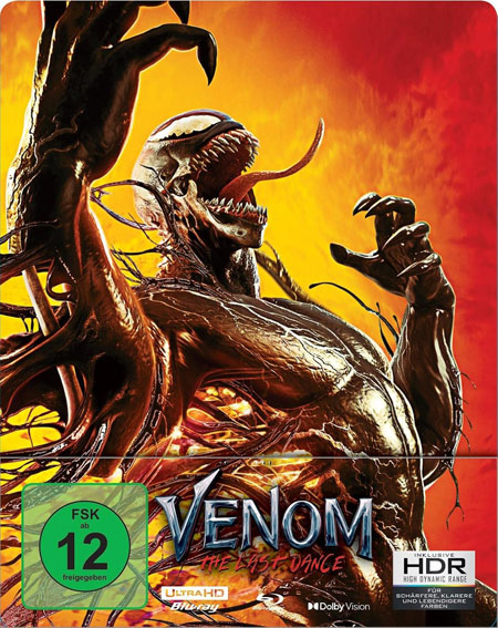 Venom the last dance steelbook bluray 4k ultra hd fr