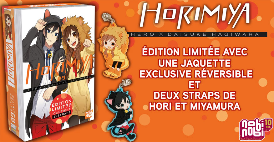 Manga horimiya tome 9 coffret collector t9 edition limitee