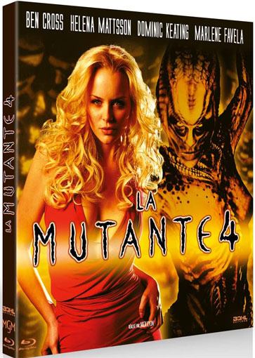 La mutante 4 film bluray dvd