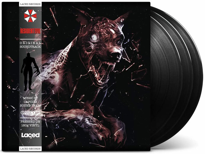 Resident Evil 1996 Original soundtrack ost 3LP triple vinyl edition Remix 2023