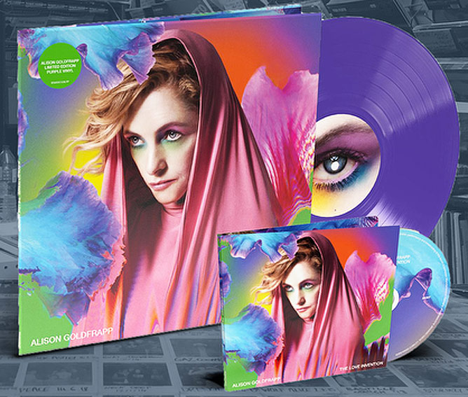 Alison Goldfrapp nouvel album Vinyle LP CD edition Love Invention