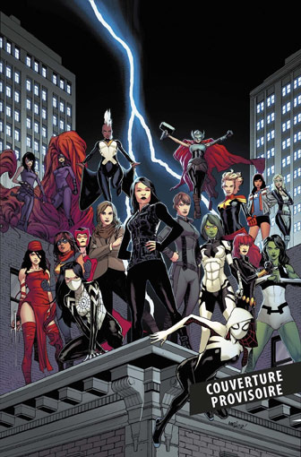 Coffret Marvel Super heroines comics edition collector limitee