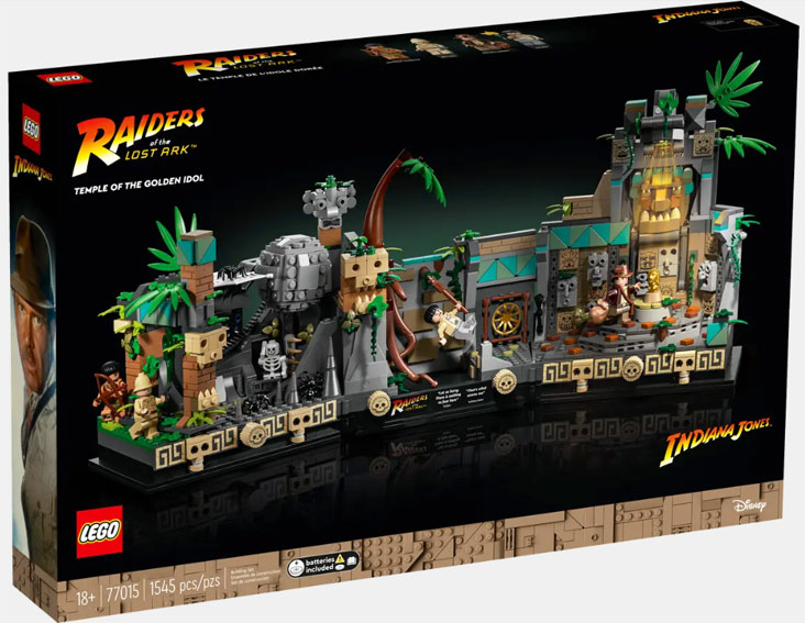 Lego indiana jones 77015 collection 2023 edition collector temple of the doom