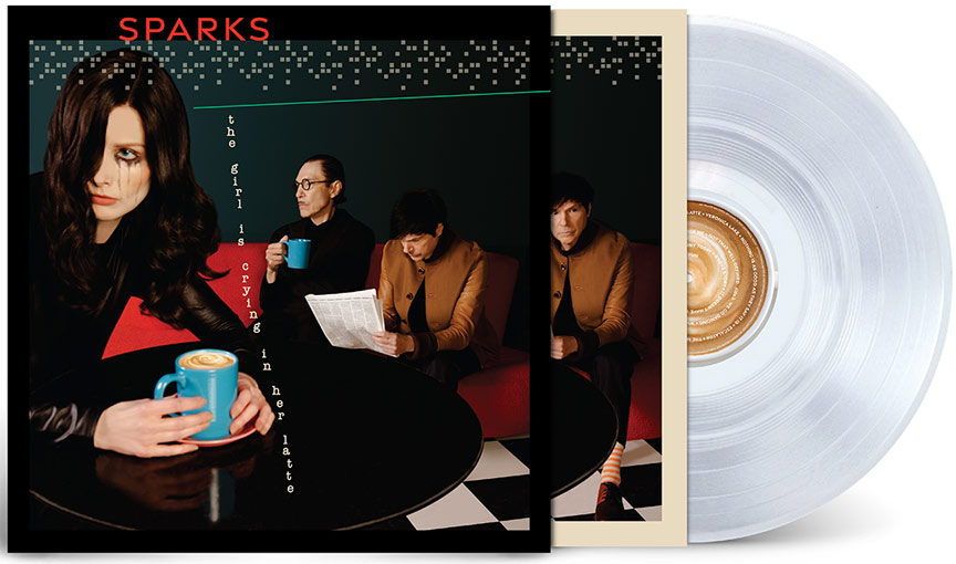 Sparks nouvel album girl is crying vinyl lp edition collector limite