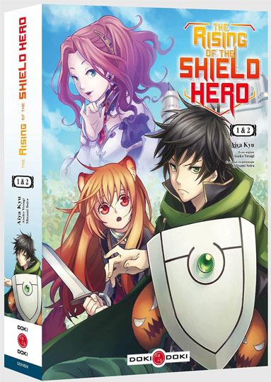 Coffret manga rising shield hero edition fr francaise doki doki