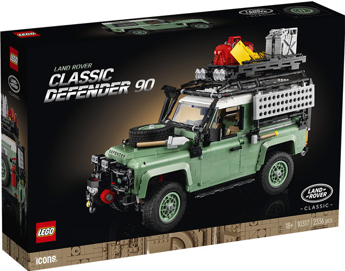 LEGO land rover defender 10317 voiture 4x4