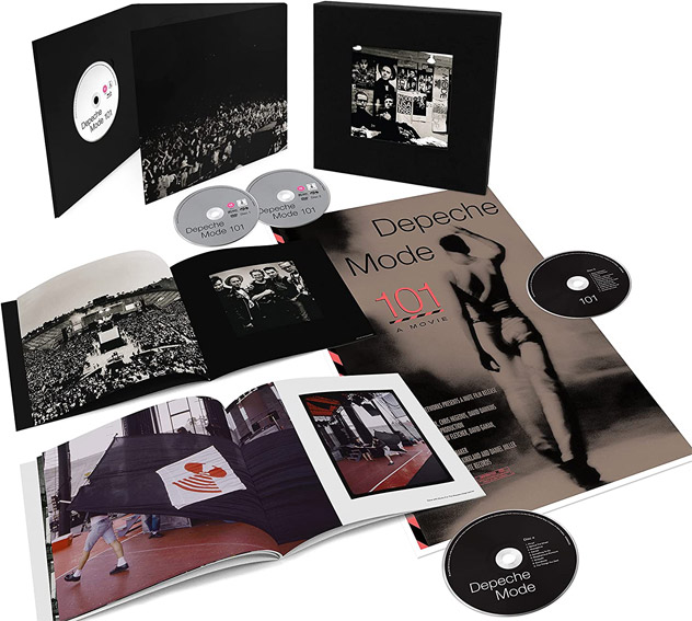Depeche mode 101 coffret box edition collector limitee deluxe CD Bluray dvd