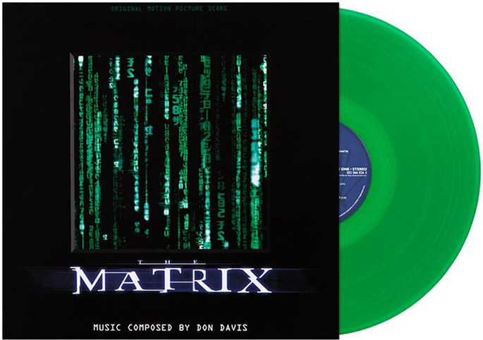 matrix ost soundtrack vinyle lp colore