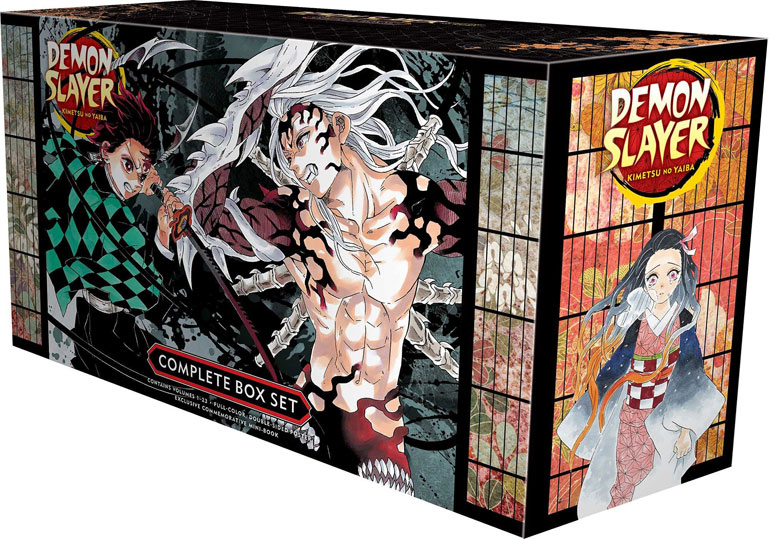 Coffret integrale manga Demon Slayer version anglaise collector 23 tome