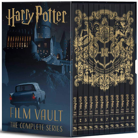 Harry potter artbook complete film vault deluxe edition box coffret collector