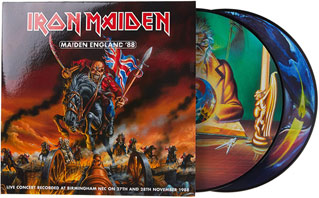 0 iron maiden hard rock vinyl 2lp live