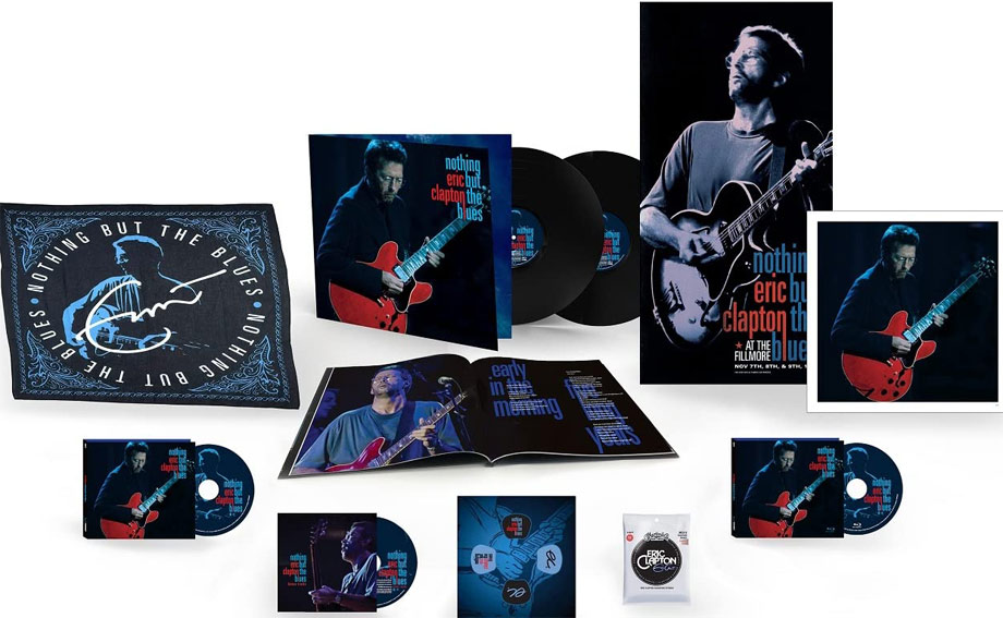 Eric clapton nothing but the blues coffret box collector edition limitee vinyle LP