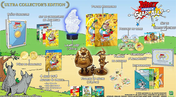 nouveau jeu video asterix edition collector limitee